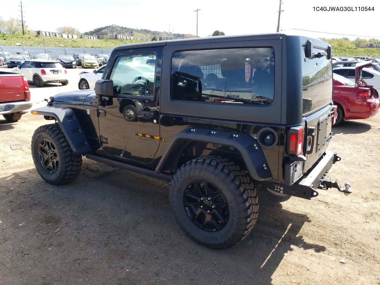 1C4GJWAG3GL110544 2016 Jeep Wrangler Sport