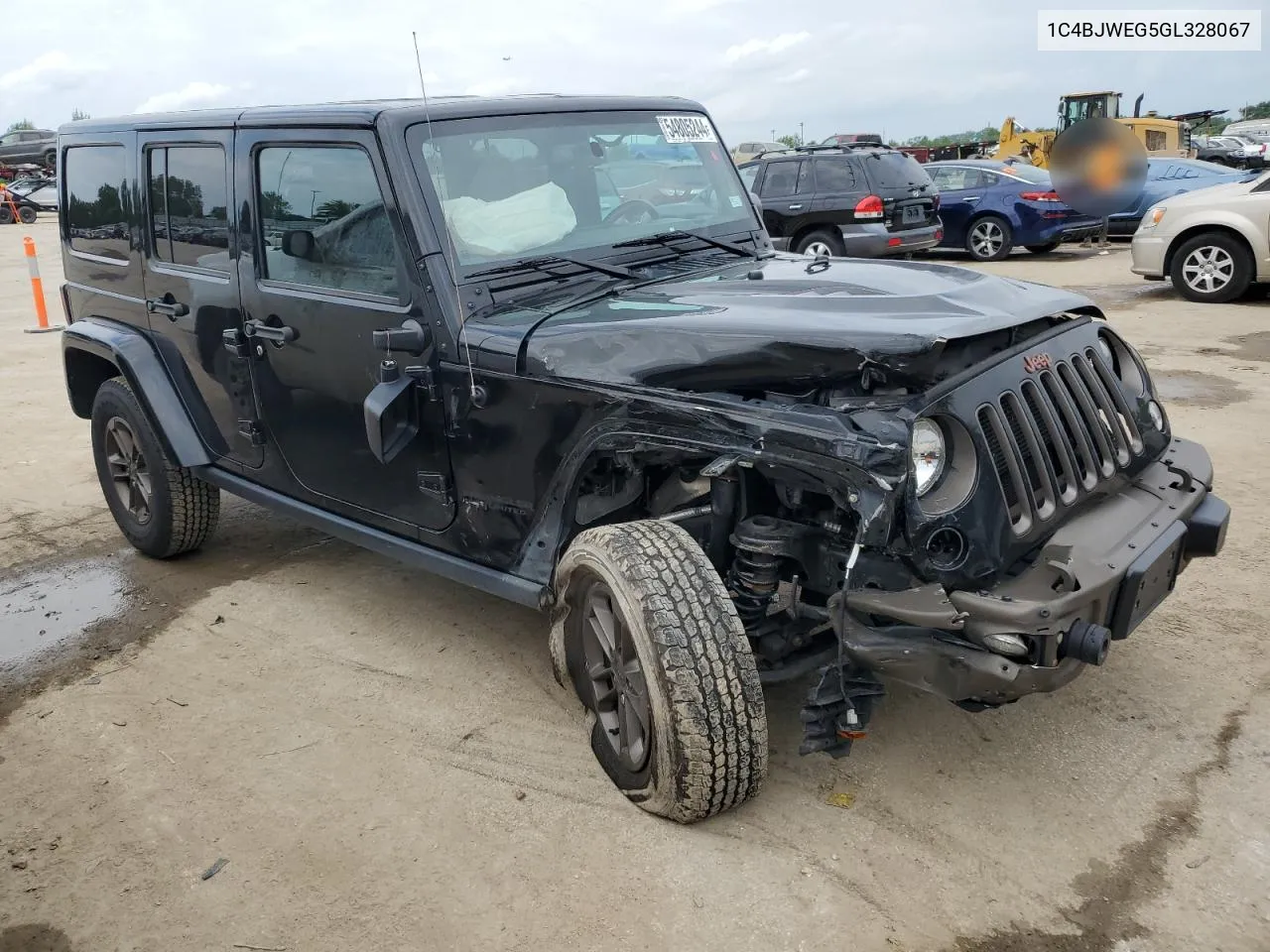 1C4BJWEG5GL328067 2016 Jeep Wrangler Unlimited Sahara