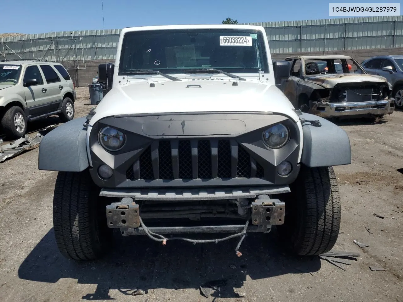 1C4BJWDG4GL287979 2016 Jeep Wrangler Unlimited Sport