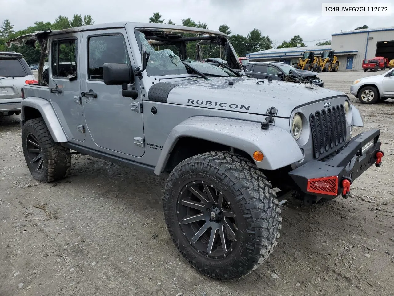 1C4BJWFG7GL112672 2016 Jeep Wrangler Unlimited Rubicon