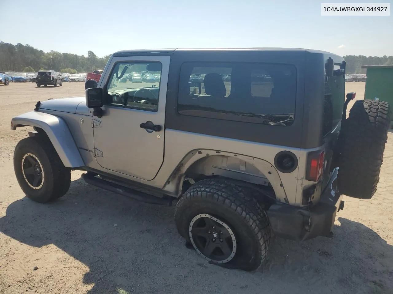 2016 Jeep Wrangler Sahara VIN: 1C4AJWBGXGL344927 Lot: 66499954