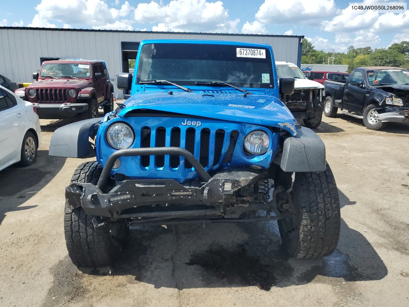 1C4BJWDG5GL268096 2016 Jeep Wrangler Unlimited Sport