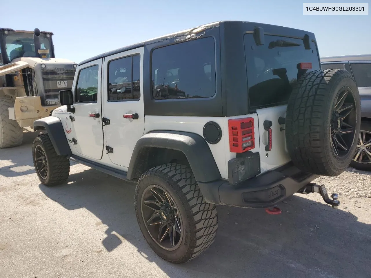 1C4BJWFG0GL203301 2016 Jeep Wrangler Unlimited Rubicon