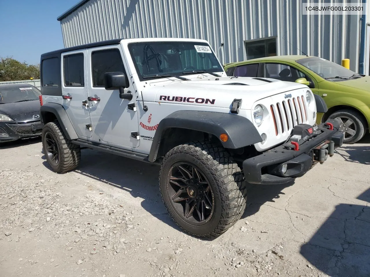 2016 Jeep Wrangler Unlimited Rubicon VIN: 1C4BJWFG0GL203301 Lot: 68146254