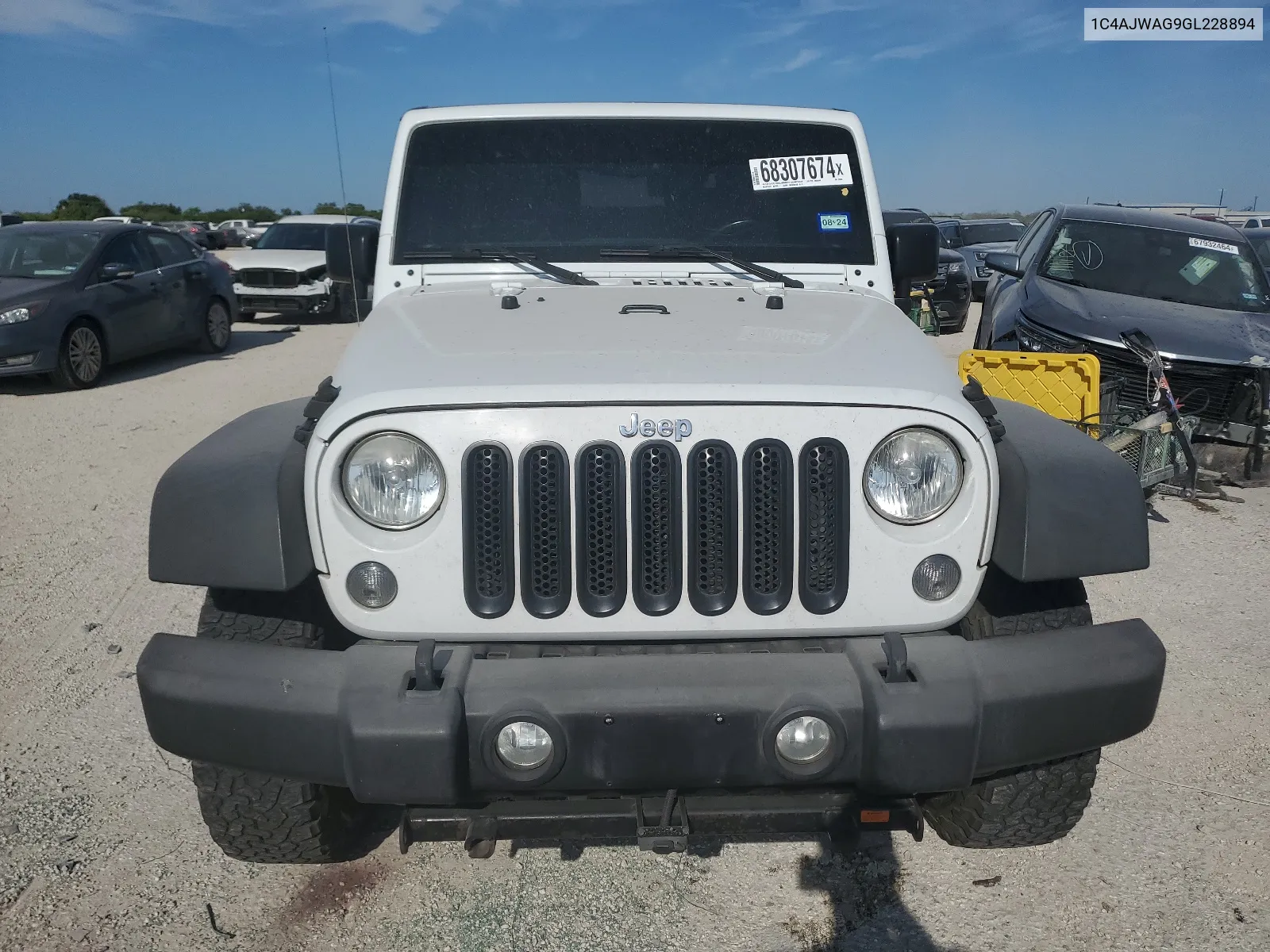 1C4AJWAG9GL228894 2016 Jeep Wrangler Sport