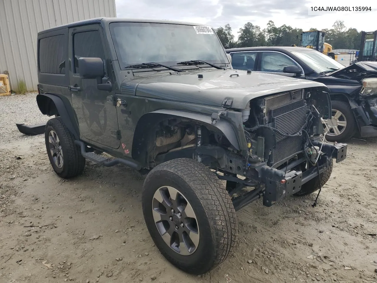 2016 Jeep Wrangler Sport VIN: 1C4AJWAG8GL135994 Lot: 68660784