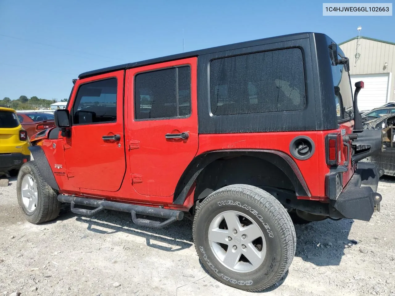 1C4HJWEG6GL102663 2016 Jeep Wrangler Unlimited Sahara