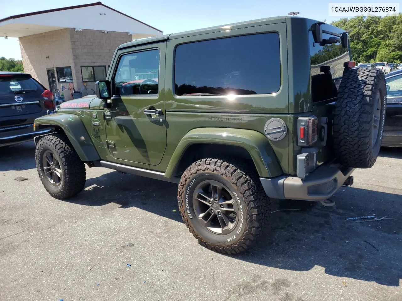 1C4AJWBG3GL276874 2016 Jeep Wrangler Sahara