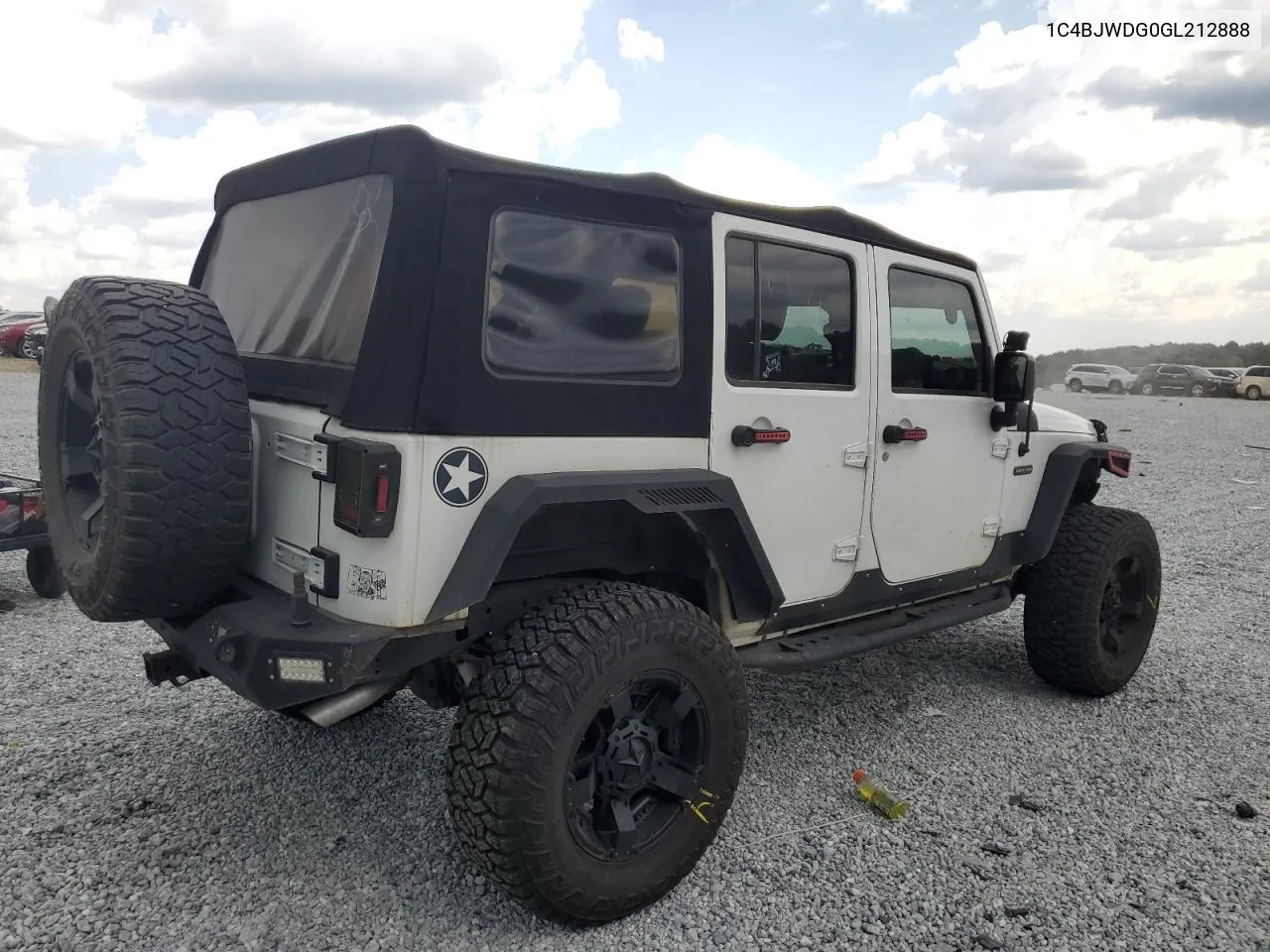 1C4BJWDG0GL212888 2016 Jeep Wrangler Unlimited Sport