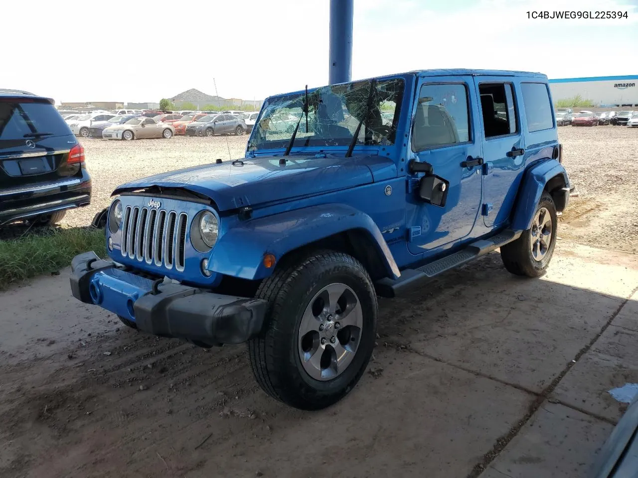 1C4BJWEG9GL225394 2016 Jeep Wrangler Unlimited Sahara