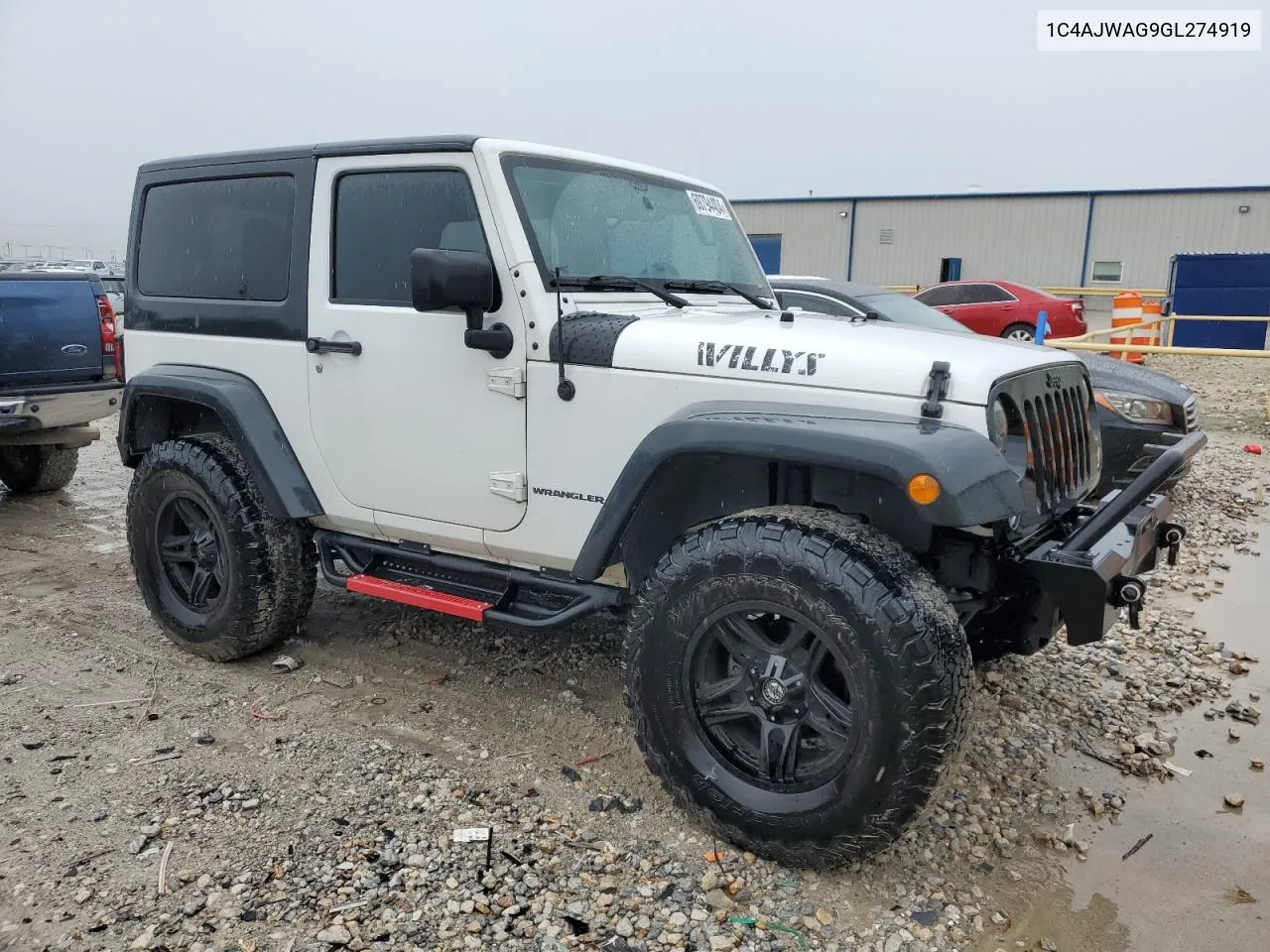 2016 Jeep Wrangler Sport VIN: 1C4AJWAG9GL274919 Lot: 69794404