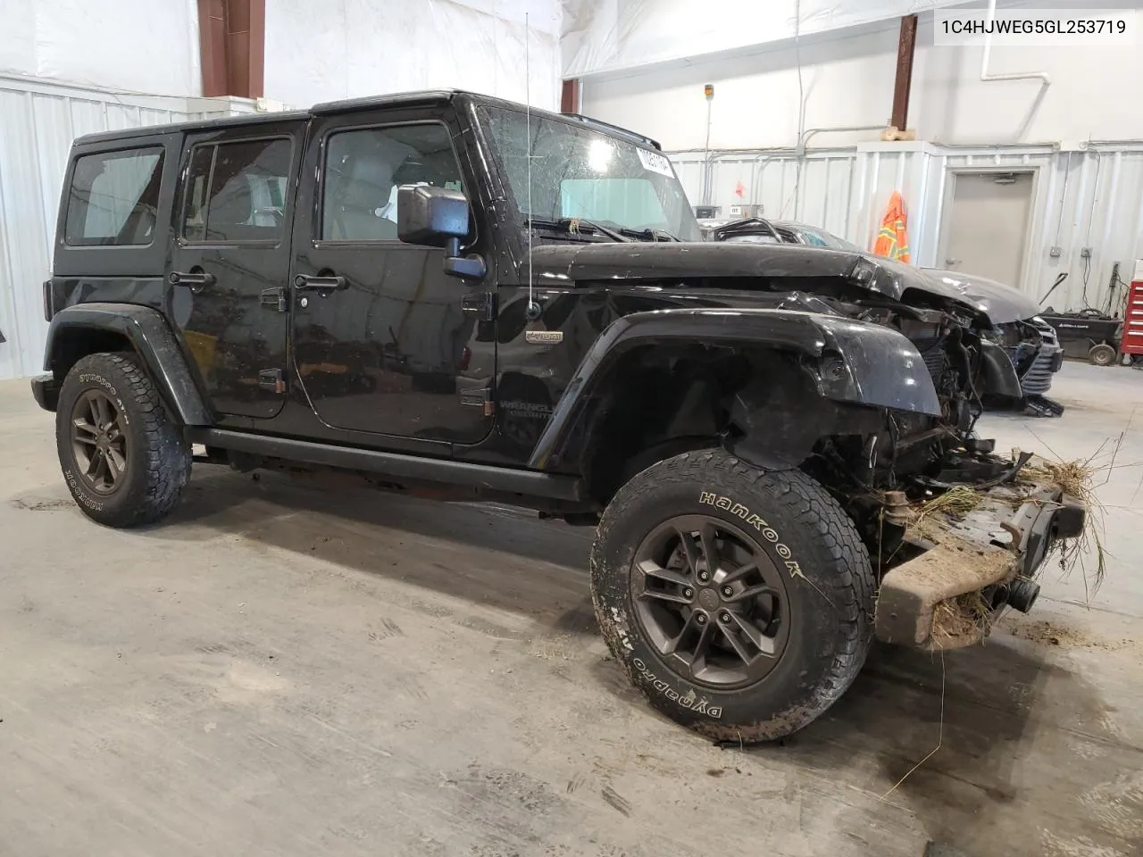 2016 Jeep Wrangler Unlimited Sahara VIN: 1C4HJWEG5GL253719 Lot: 70251164