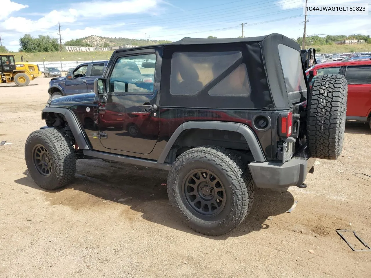 2016 Jeep Wrangler Sport VIN: 1C4AJWAG1GL150823 Lot: 70493244