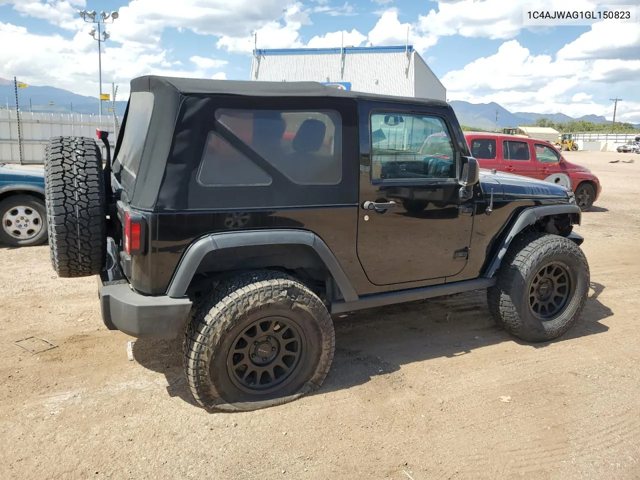 1C4AJWAG1GL150823 2016 Jeep Wrangler Sport