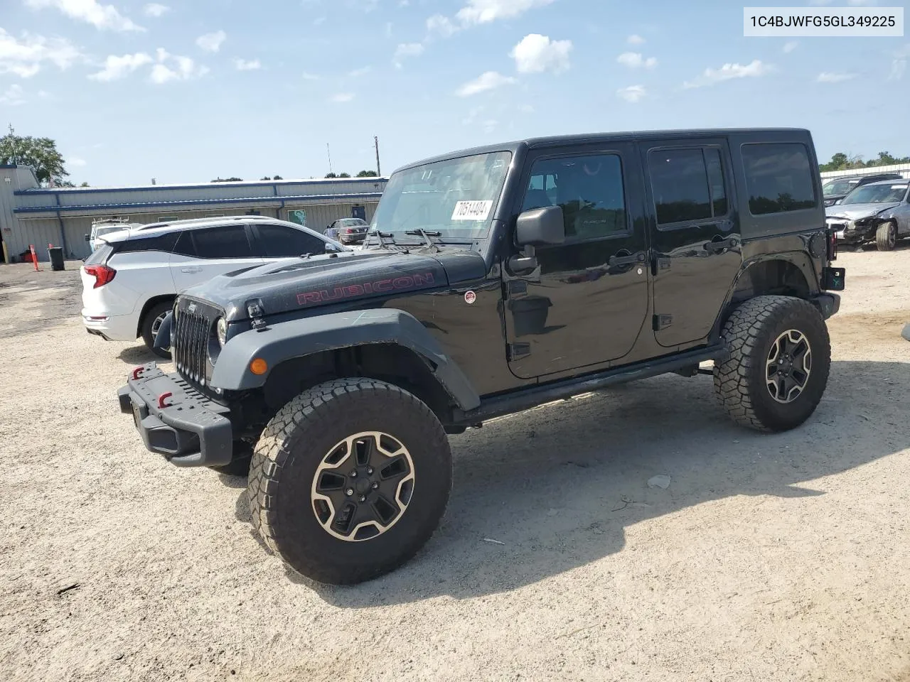 1C4BJWFG5GL349225 2016 Jeep Wrangler Unlimited Rubicon