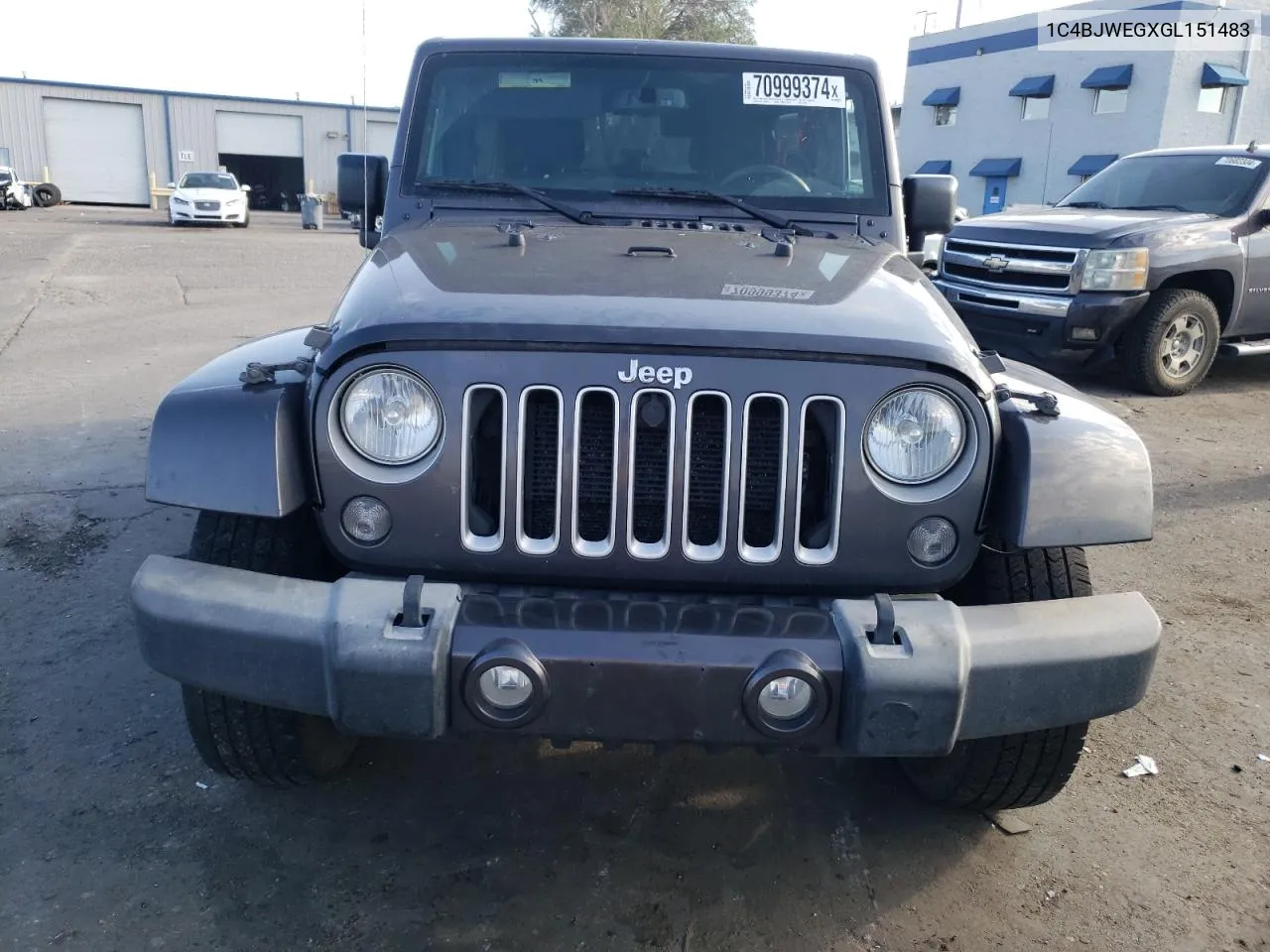 1C4BJWEGXGL151483 2016 Jeep Wrangler Unlimited Sahara