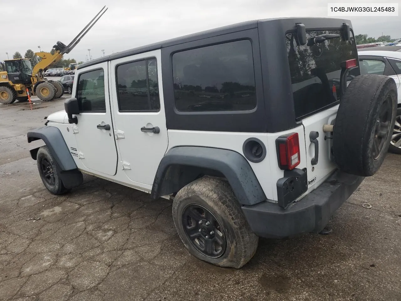 1C4BJWKG3GL245483 2016 Jeep Wrangler Unlimited Sport