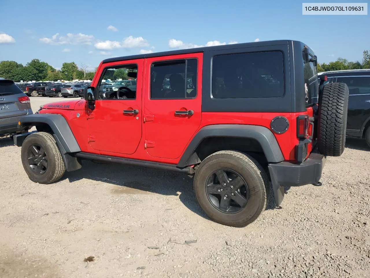 1C4BJWDG7GL109631 2016 Jeep Wrangler Unlimited Sport