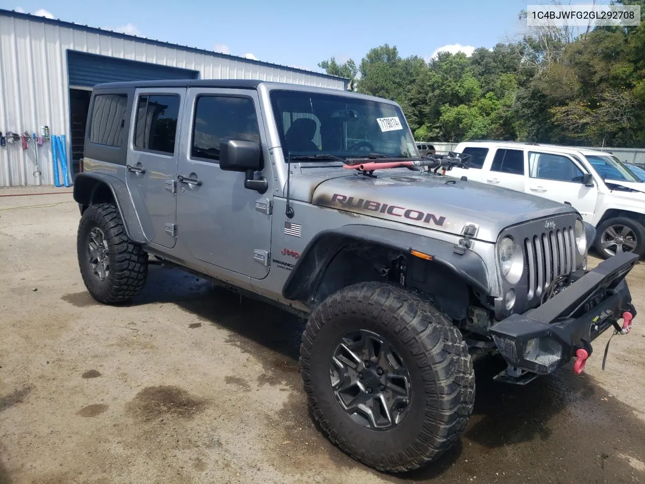 2016 Jeep Wrangler Unlimited Rubicon VIN: 1C4BJWFG2GL292708 Lot: 71790174