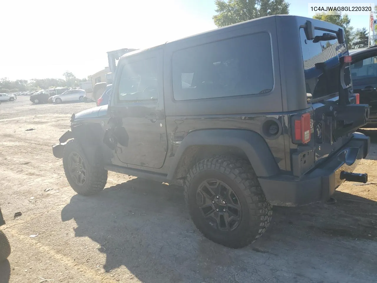 2016 Jeep Wrangler Sport VIN: 1C4AJWAG8GL220320 Lot: 71845664