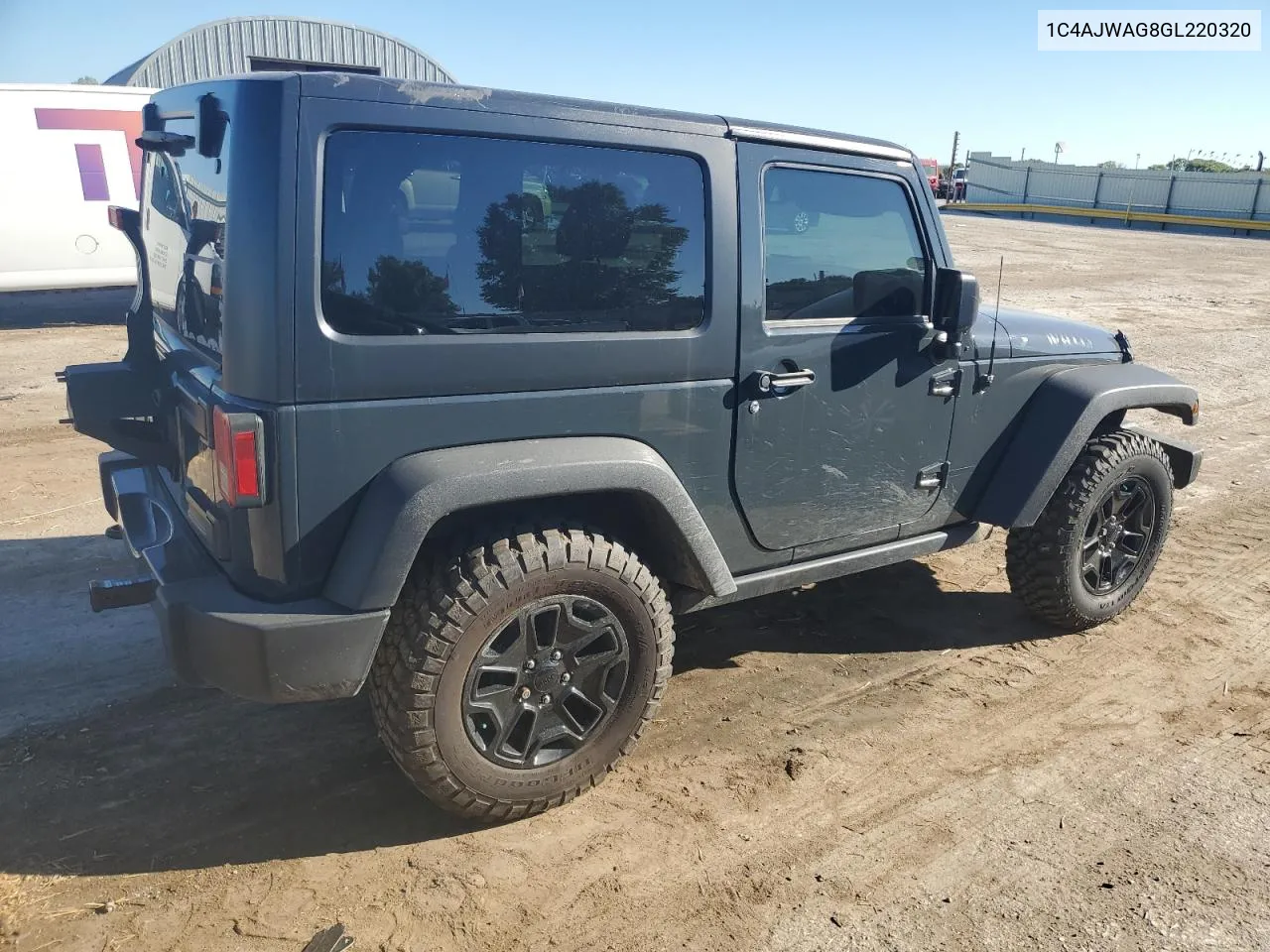 2016 Jeep Wrangler Sport VIN: 1C4AJWAG8GL220320 Lot: 71845664