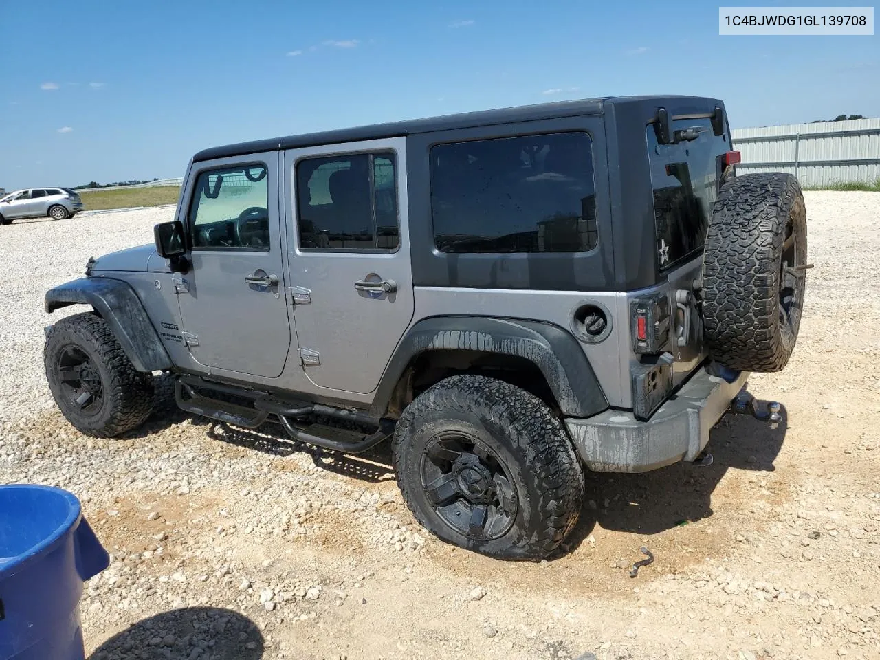 2016 Jeep Wrangler Unlimited Sport VIN: 1C4BJWDG1GL139708 Lot: 71846924