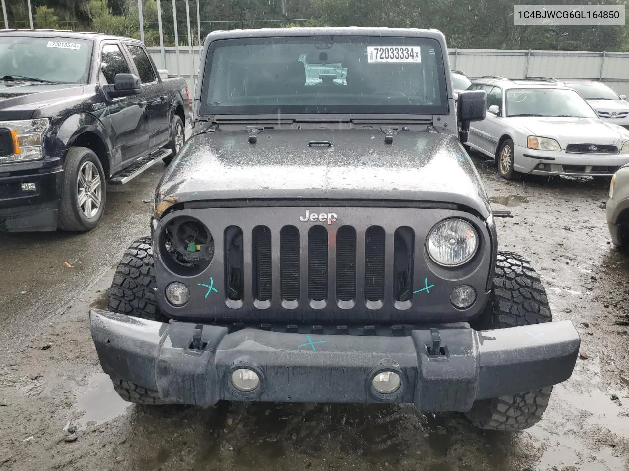 1C4BJWCG6GL164850 2016 Jeep Wrangler Rubicon