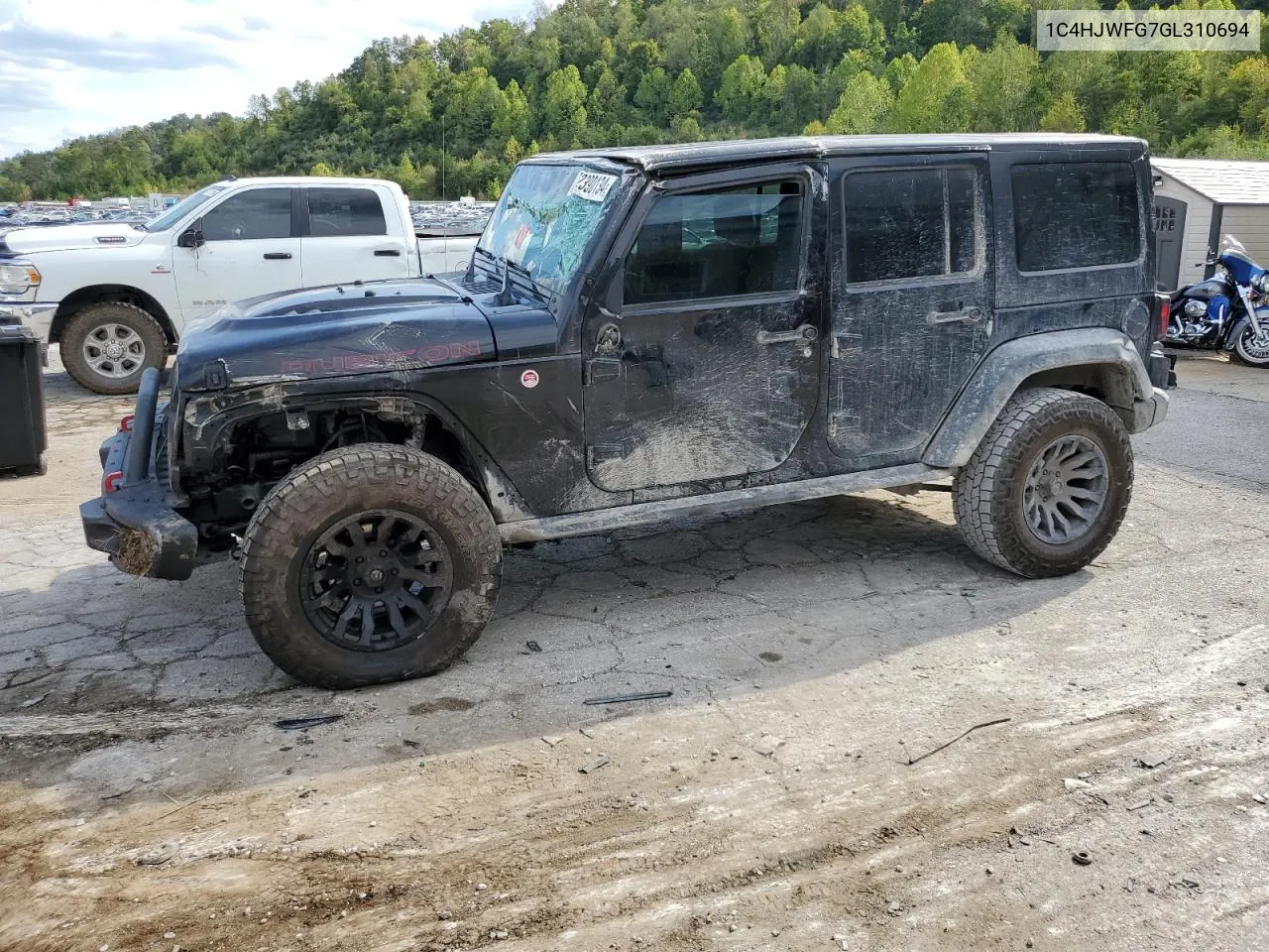 1C4HJWFG7GL310694 2016 Jeep Wrangler Unlimited Rubicon