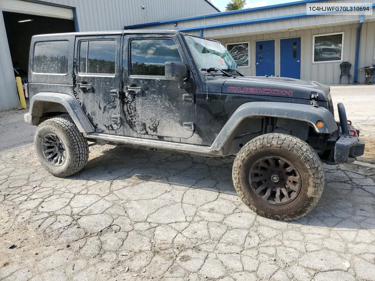 1C4HJWFG7GL310694 2016 Jeep Wrangler Unlimited Rubicon