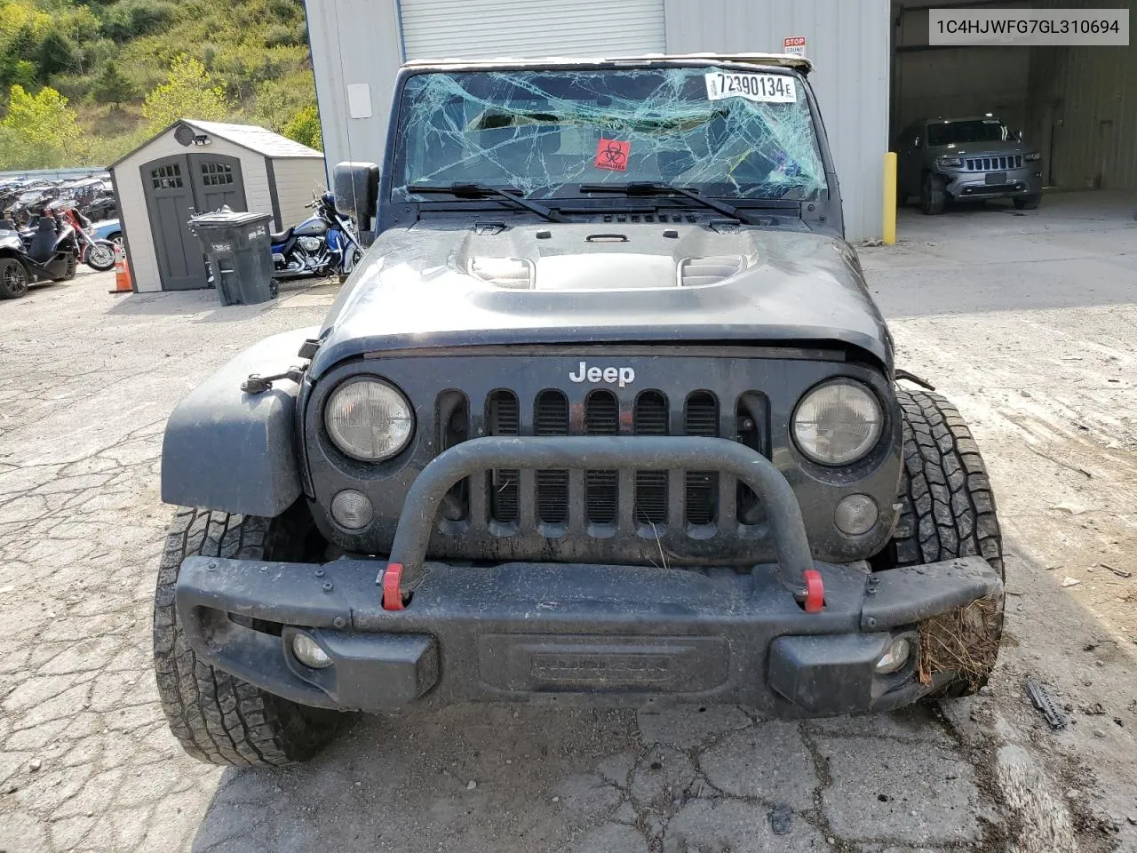 1C4HJWFG7GL310694 2016 Jeep Wrangler Unlimited Rubicon