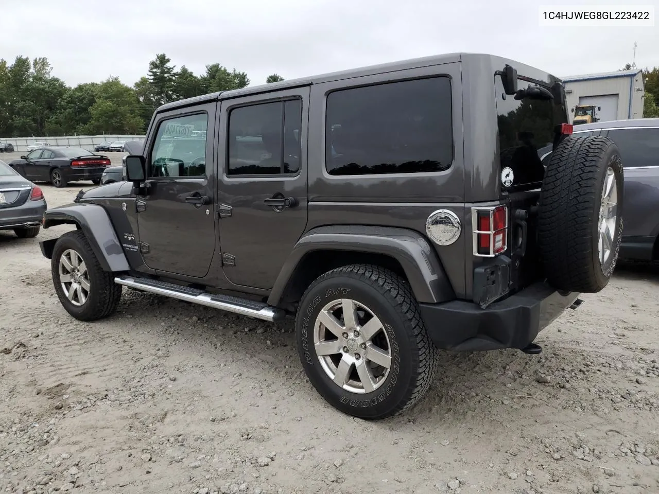 2016 Jeep Wrangler Unlimited Sahara VIN: 1C4HJWEG8GL223422 Lot: 72677404