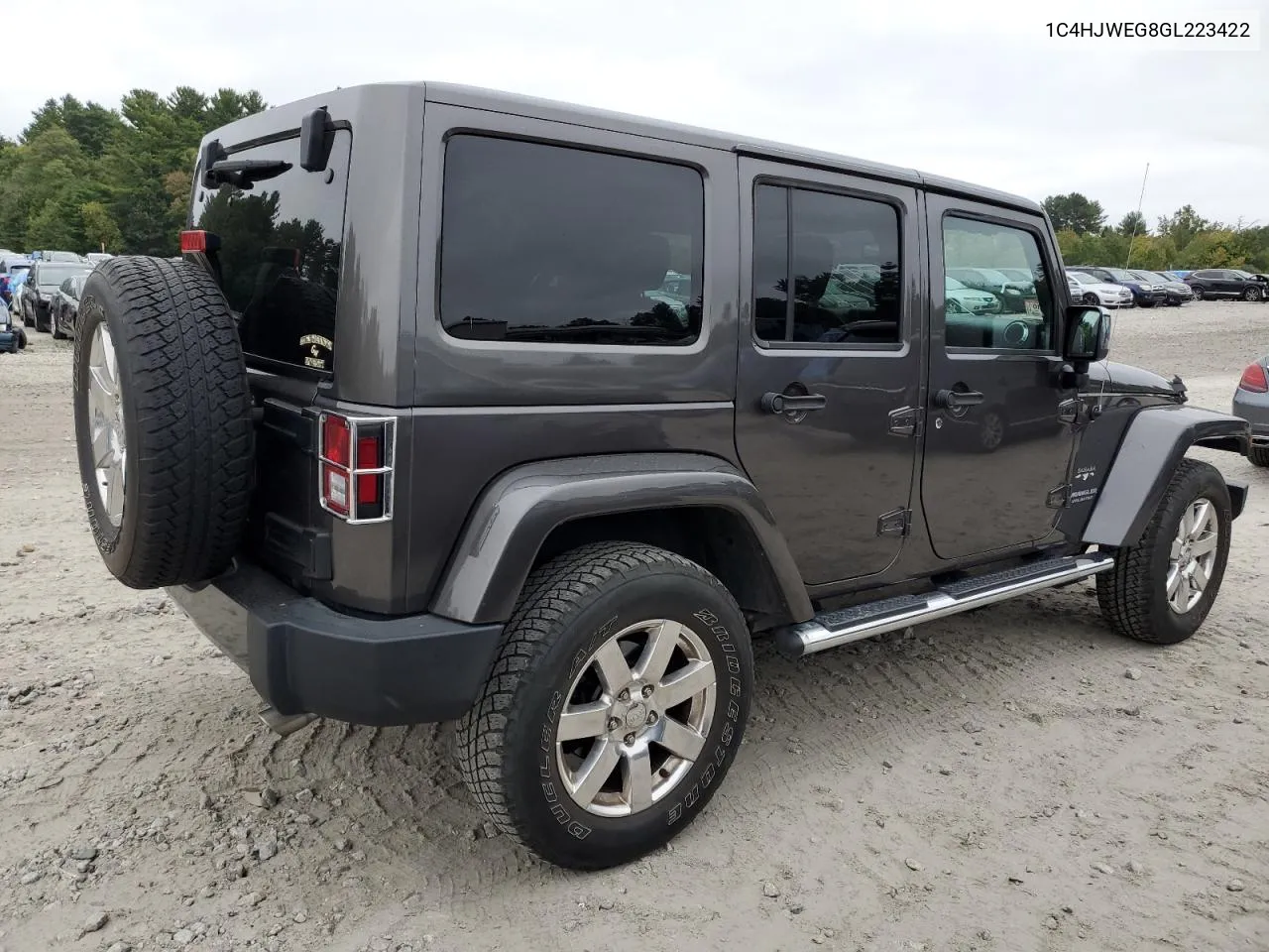 2016 Jeep Wrangler Unlimited Sahara VIN: 1C4HJWEG8GL223422 Lot: 72677404