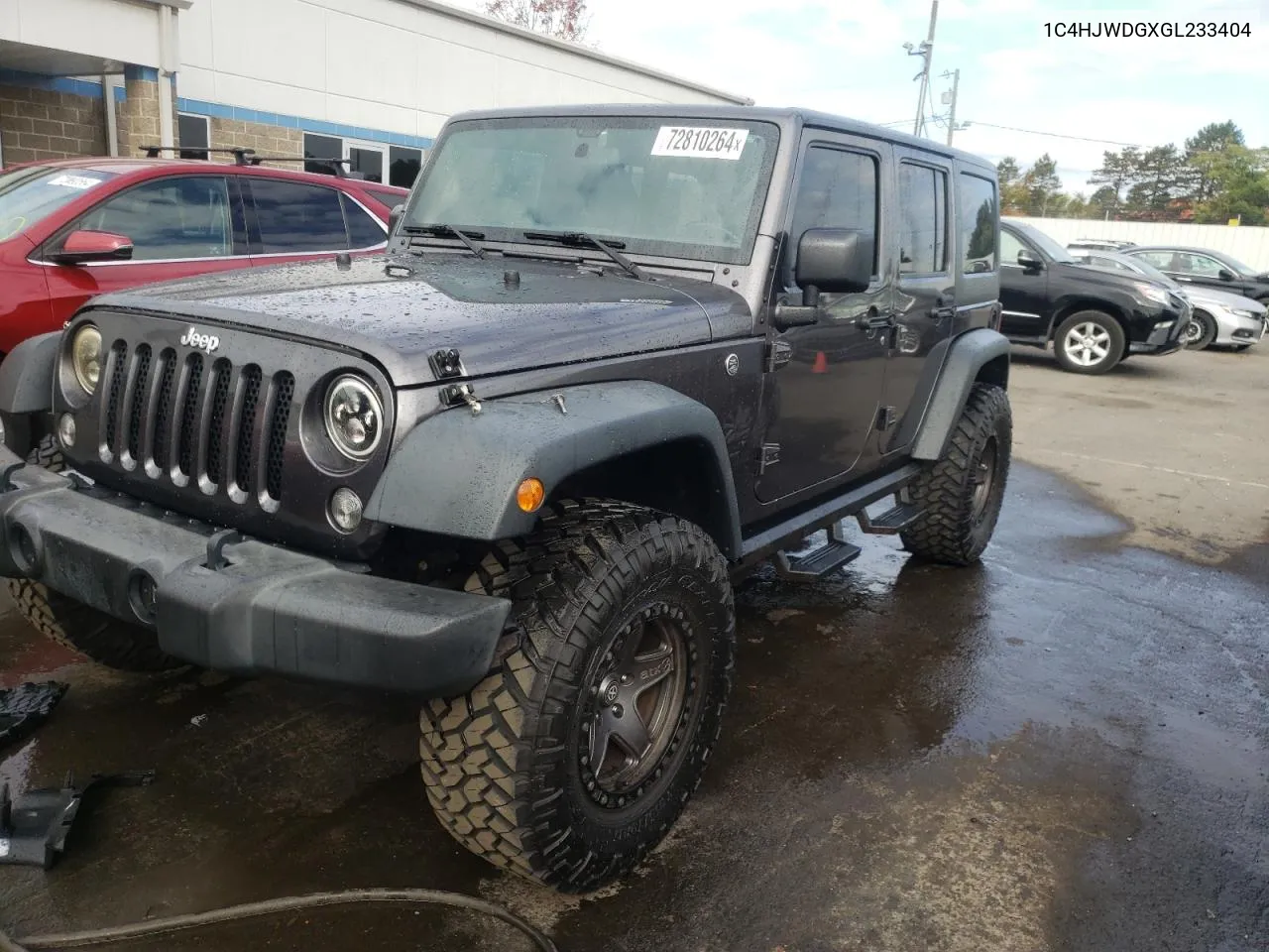 1C4HJWDGXGL233404 2016 Jeep Wrangler Unlimited Sport