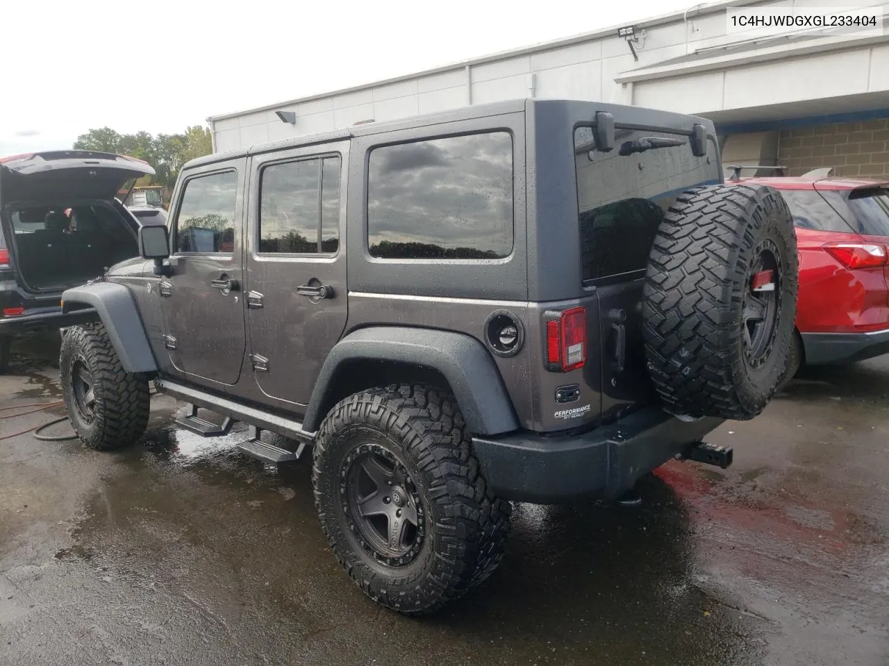 2016 Jeep Wrangler Unlimited Sport VIN: 1C4HJWDGXGL233404 Lot: 72810264