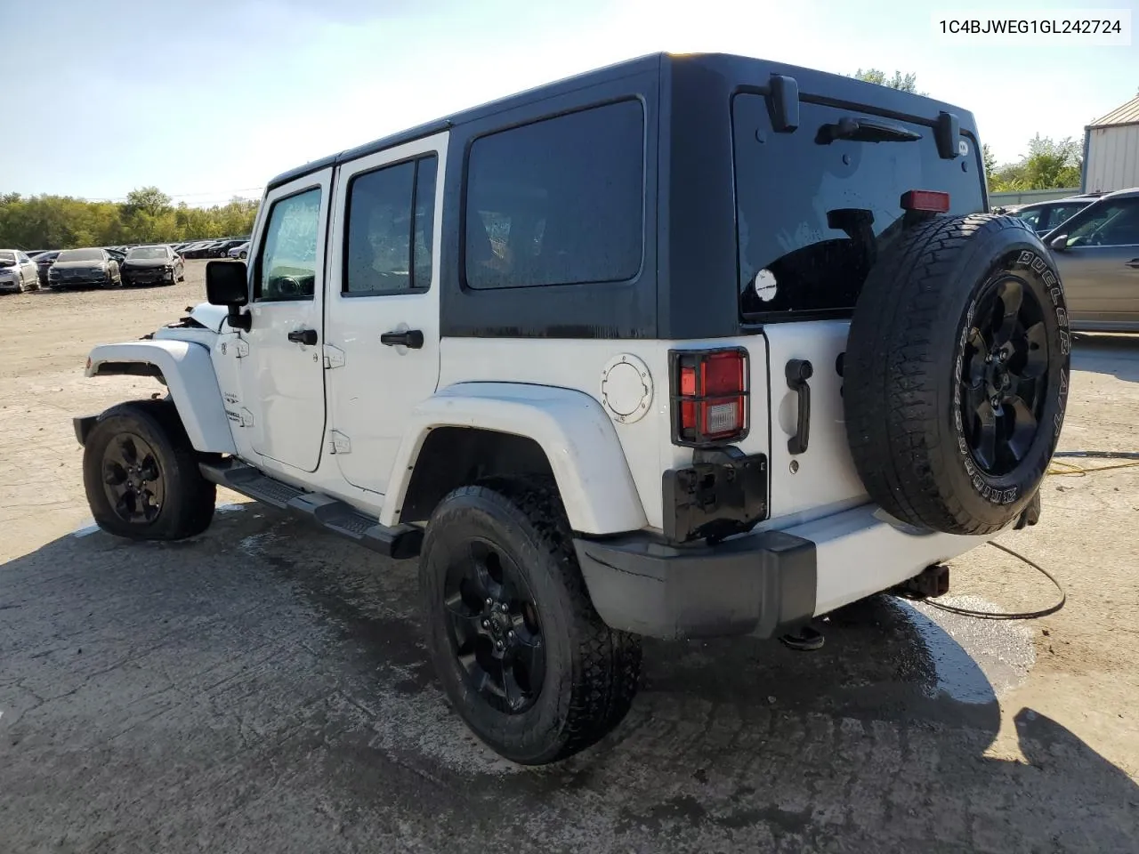 2016 Jeep Wrangler Unlimited Sahara VIN: 1C4BJWEG1GL242724 Lot: 73097024