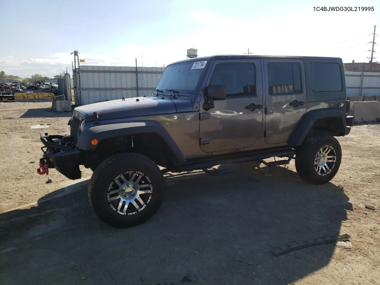 2016 Jeep Wrangler Unlimited Sport VIN: 1C4BJWDG3GL219995 Lot: 73317794