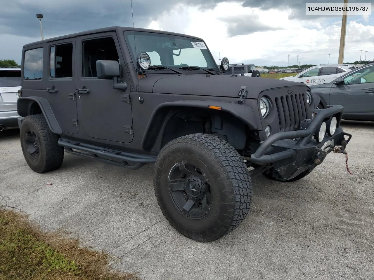 2016 Jeep Wrangler Unlimited Sport VIN: 1C4HJWDG8GL196787 Lot: 73881304