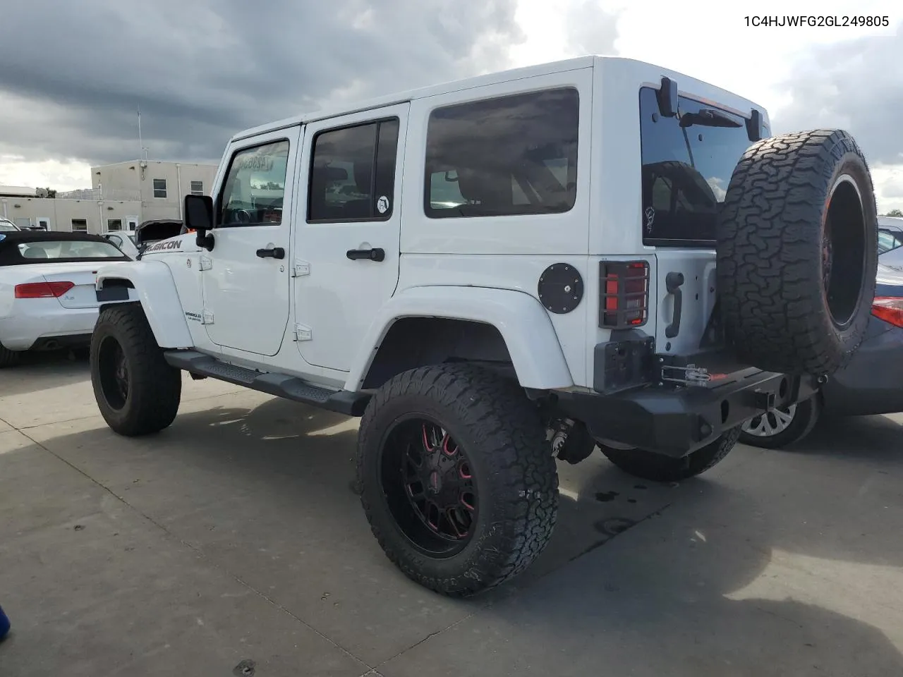 2016 Jeep Wrangler Unlimited Rubicon VIN: 1C4HJWFG2GL249805 Lot: 74236364