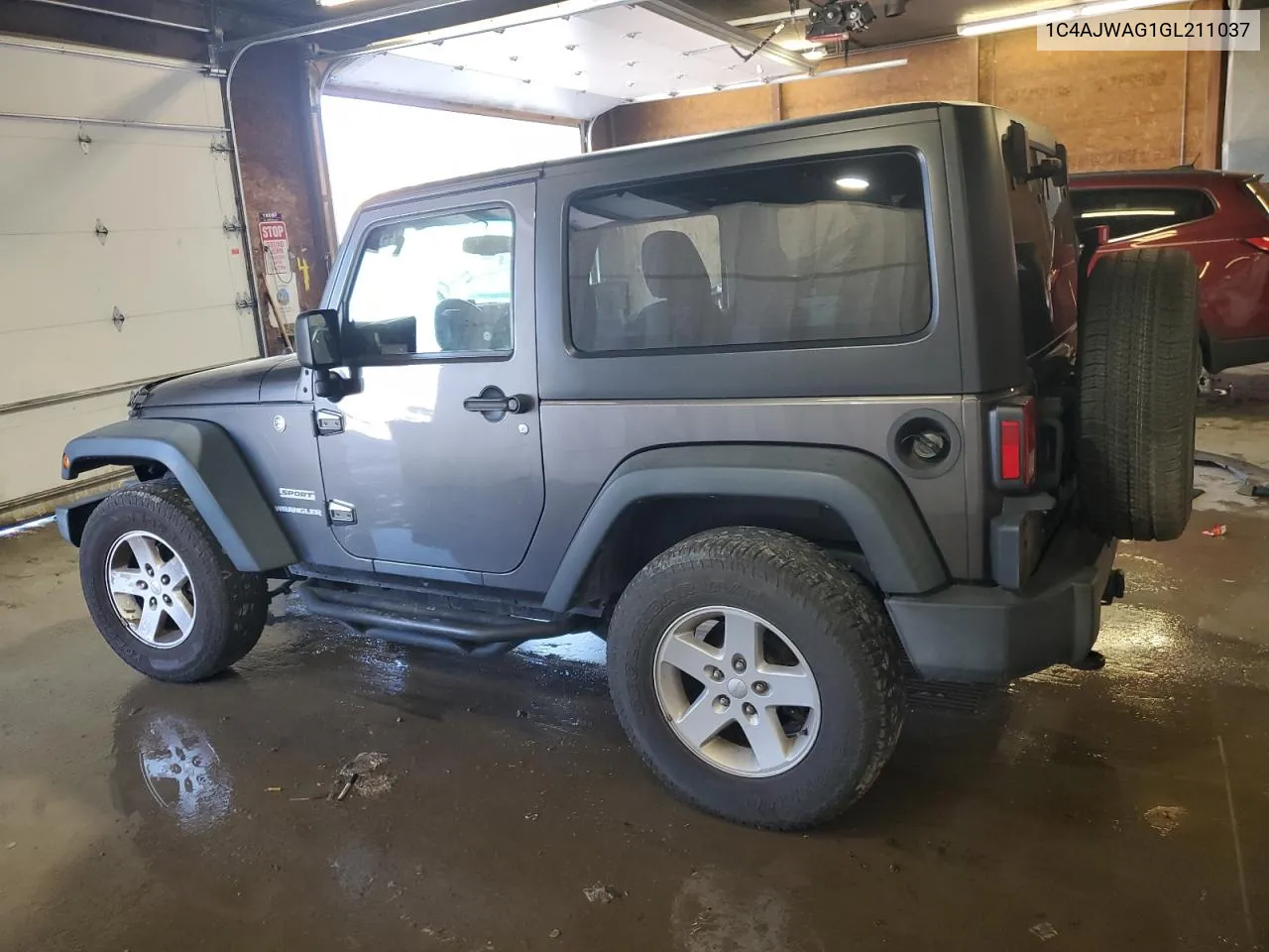 2016 Jeep Wrangler Sport VIN: 1C4AJWAG1GL211037 Lot: 74470564