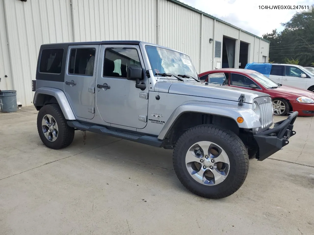 2016 Jeep Wrangler Unlimited Sahara VIN: 1C4HJWEGXGL247611 Lot: 74483844