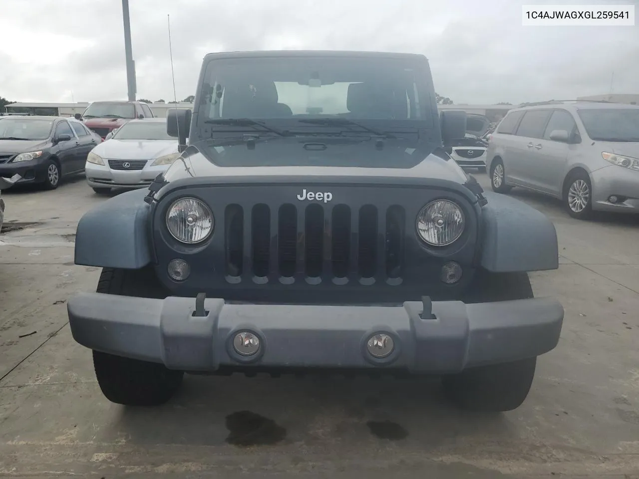 2016 Jeep Wrangler Sport VIN: 1C4AJWAGXGL259541 Lot: 75077964