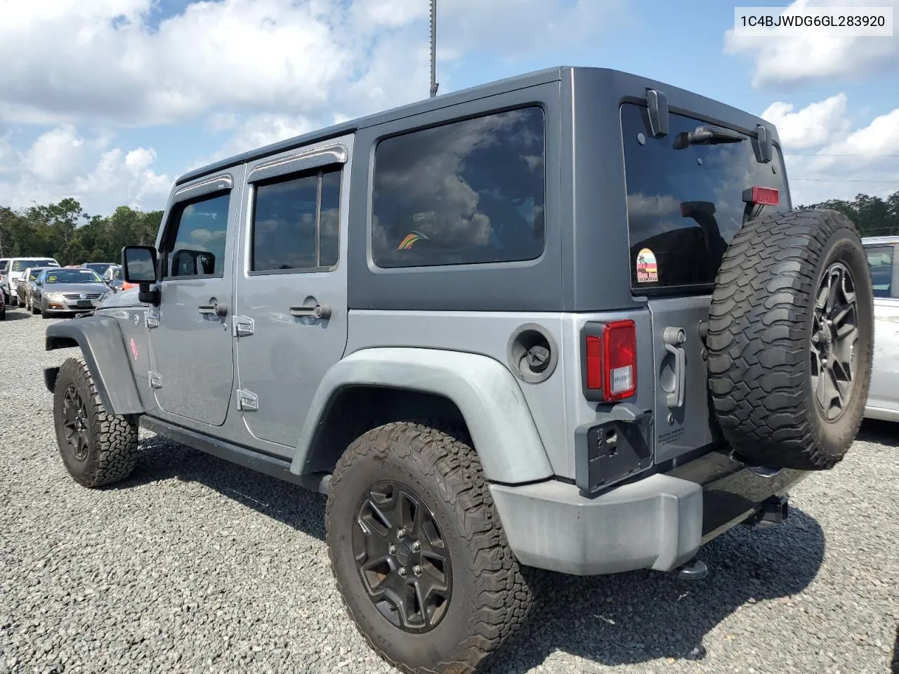 2016 Jeep Wrangler Unlimited Sport VIN: 1C4BJWDG6GL283920 Lot: 75175844