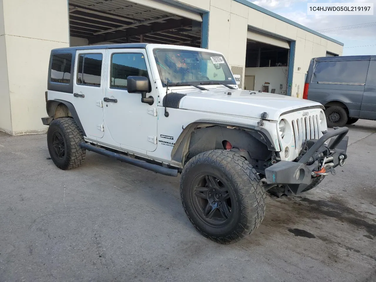 2016 Jeep Wrangler Unlimited Sport VIN: 1C4HJWDG5GL219197 Lot: 76070764