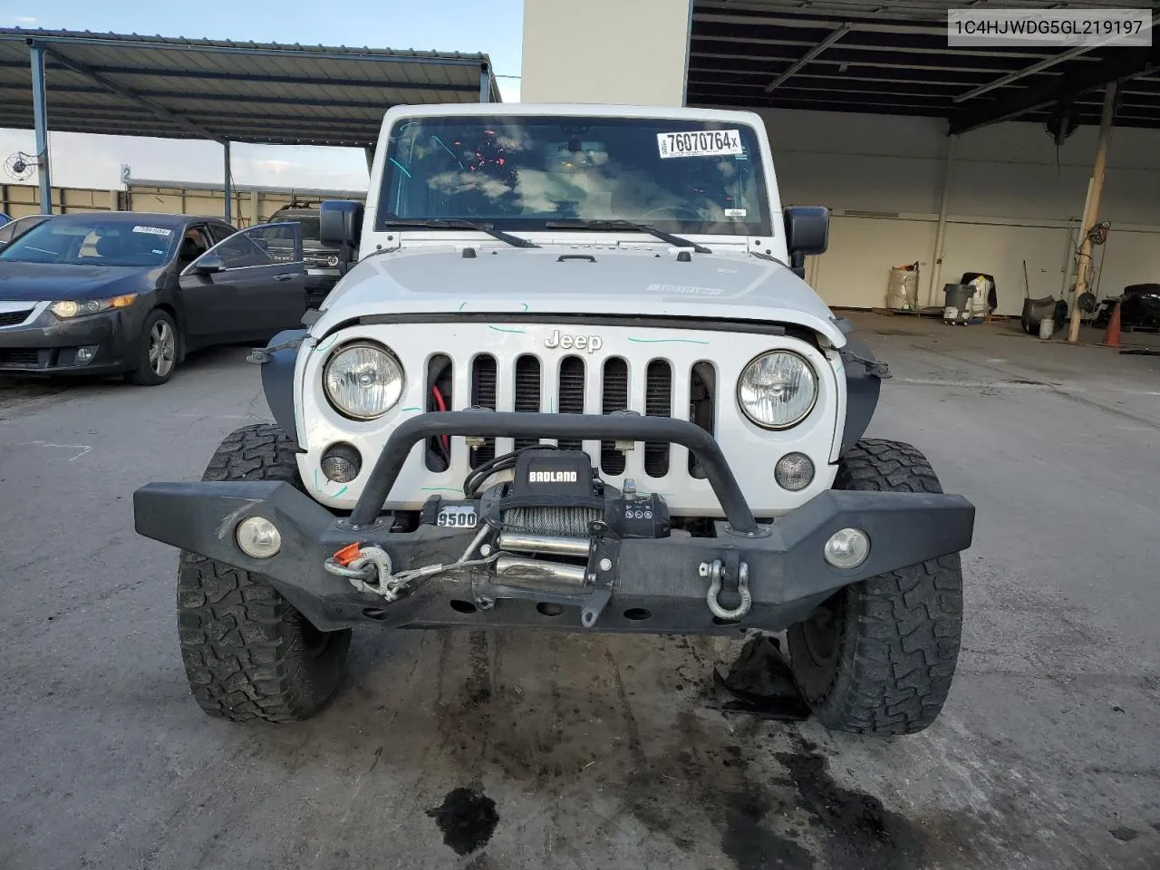 2016 Jeep Wrangler Unlimited Sport VIN: 1C4HJWDG5GL219197 Lot: 76070764