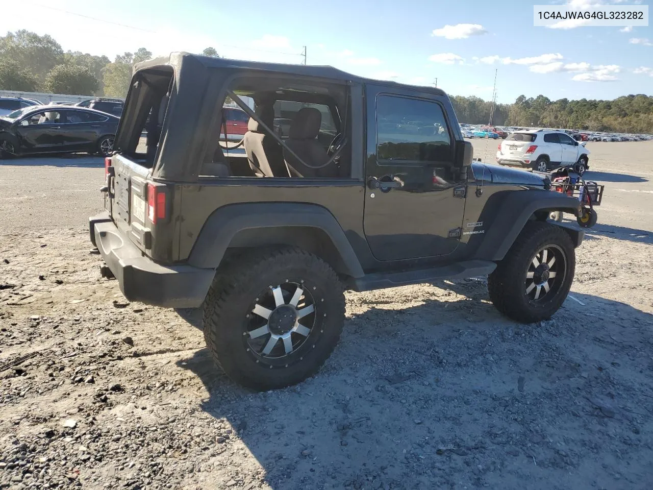 2016 Jeep Wrangler Sport VIN: 1C4AJWAG4GL323282 Lot: 76192034