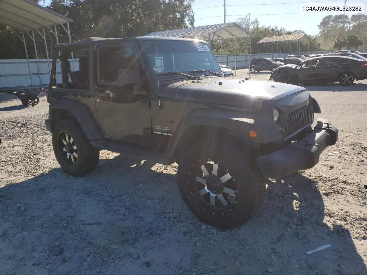 2016 Jeep Wrangler Sport VIN: 1C4AJWAG4GL323282 Lot: 76192034