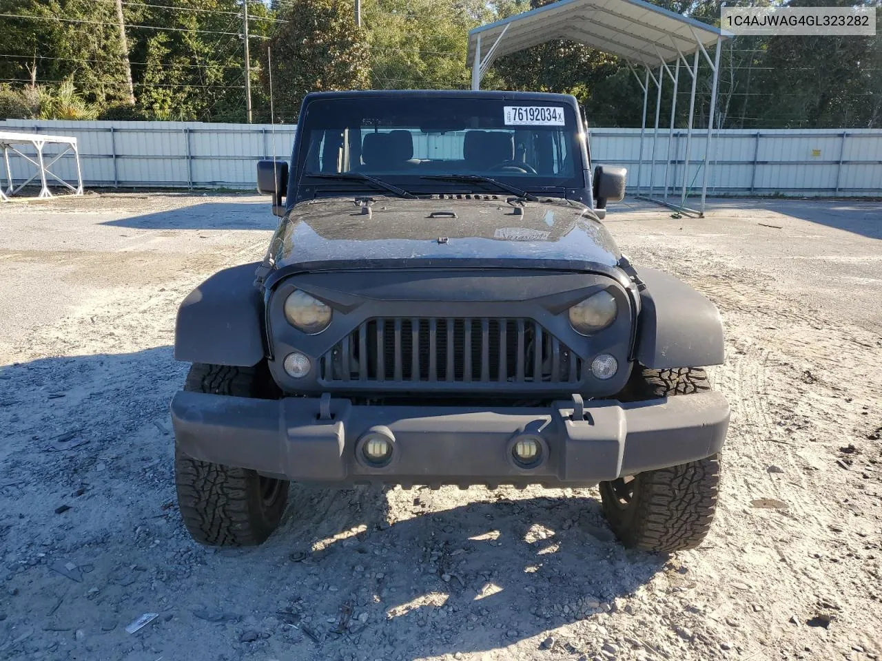 2016 Jeep Wrangler Sport VIN: 1C4AJWAG4GL323282 Lot: 76192034