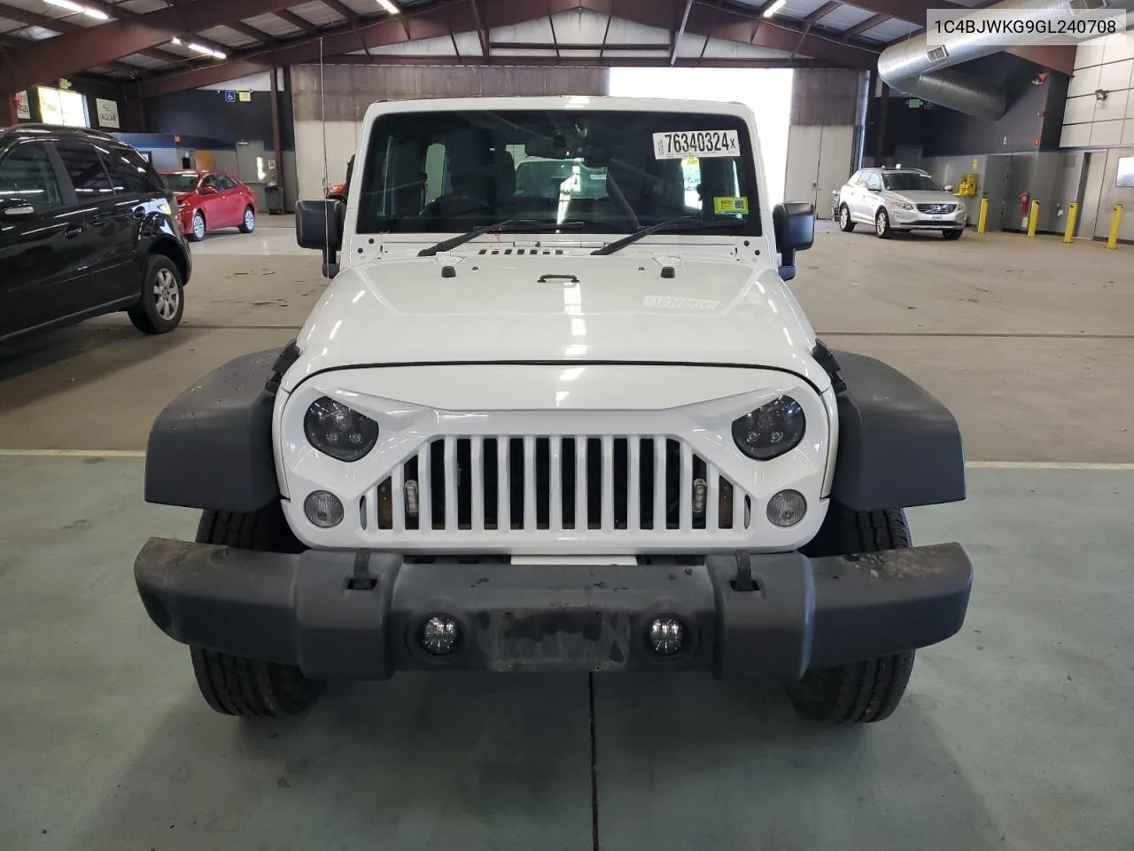 2016 Jeep Wrangler Unlimited Sport VIN: 1C4BJWKG9GL240708 Lot: 76340324