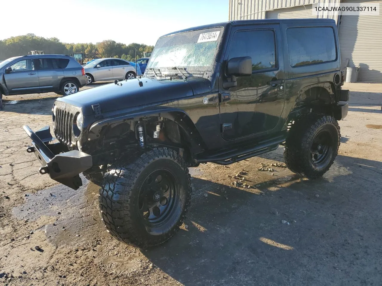 2016 Jeep Wrangler Sport VIN: 1C4AJWAG9GL337114 Lot: 76479514