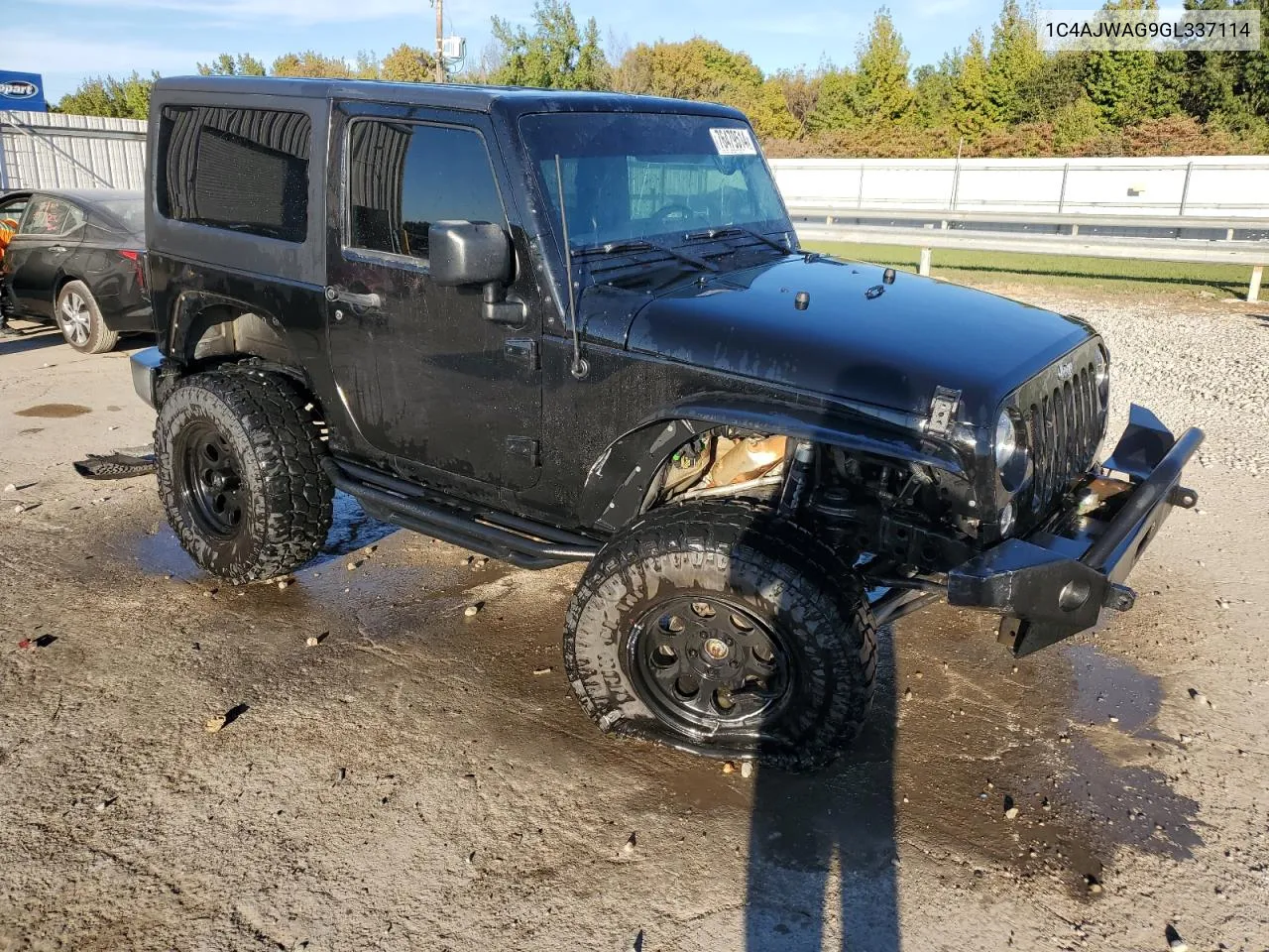 2016 Jeep Wrangler Sport VIN: 1C4AJWAG9GL337114 Lot: 76479514